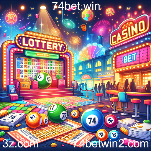A Emoção da Loteria em 74bet.win